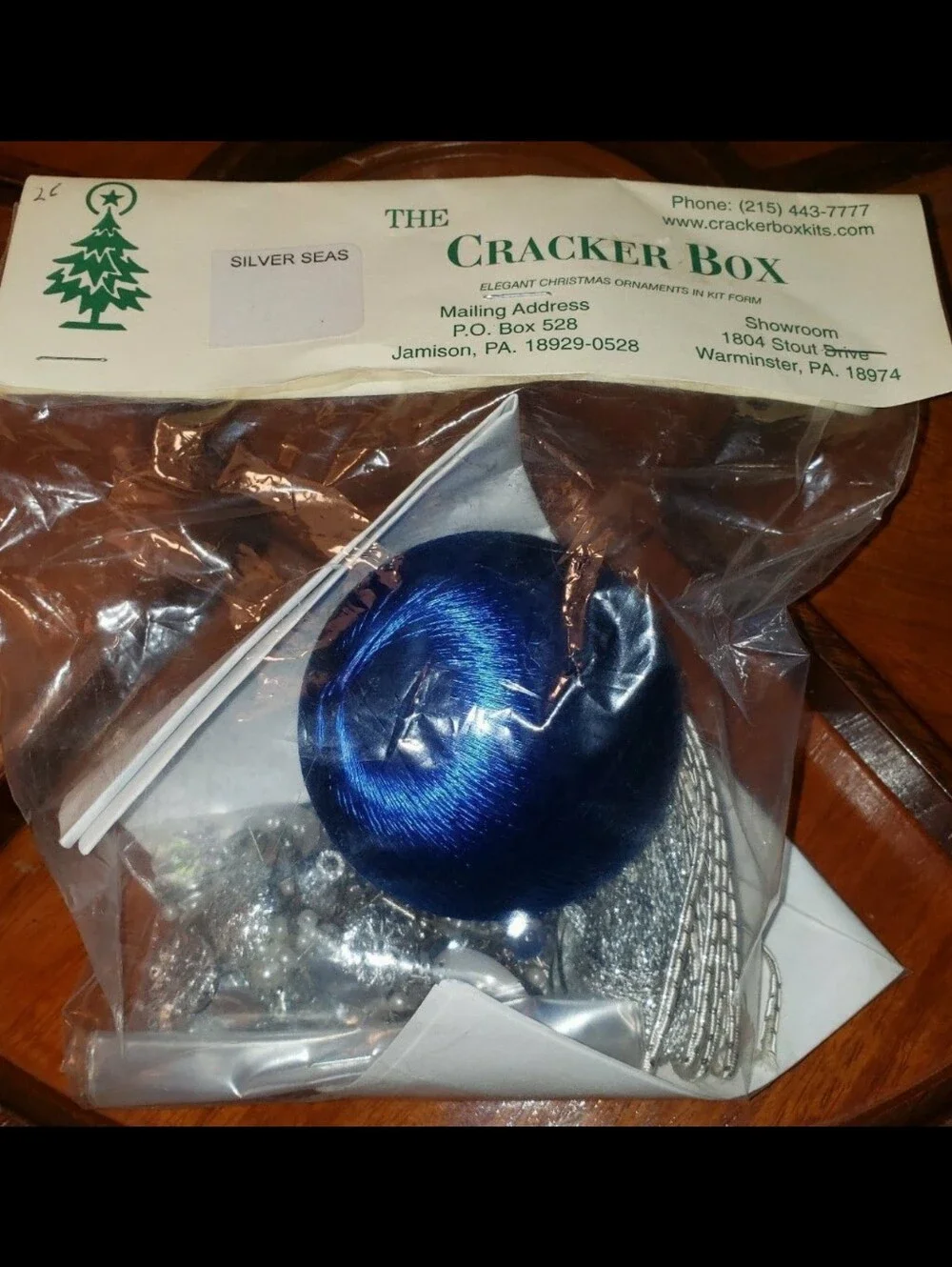 The Cracker Box Elegant Christmas Ornaments In Kit Form 